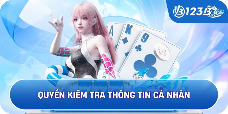 Quyền kiểm tra thông tin cá nhân